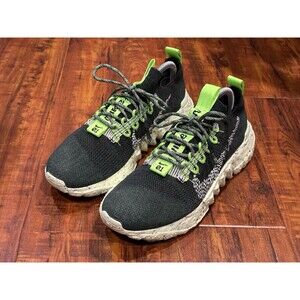 Nike Space Hippie 01 Carbon Green Sneakers Neon Running Shoes - Men's Size 8